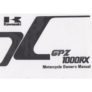 Kawasaki GPZ 1000 RX Owner's Manual