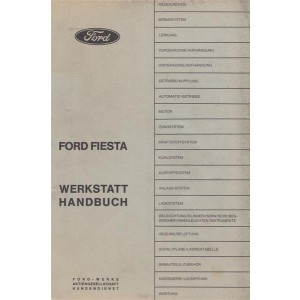 Ford Fiesta, Werkstatt Handbuch