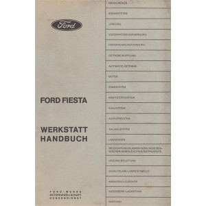 Ford Fiesta Werkstatthandbuch