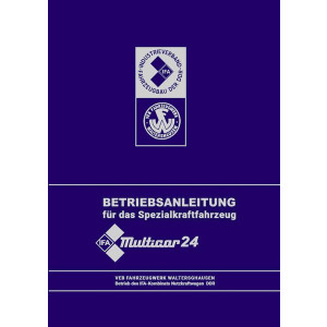 Multicar 24 Betriebsanleitung