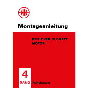 Kreidler Florett, 4-Gang, Reparaturanleitung (nur Motor)