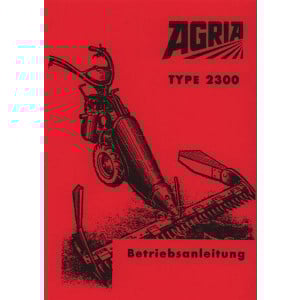 Agria 2300 Betriebsanleitung