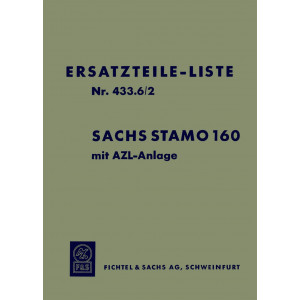 Sachs Stamo 160 mit AZL-Anlage Ersatzteilliste