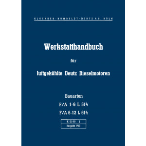 Deutz FA1-6L514 und FA6-12L614 Motor Reparaturanleitung
