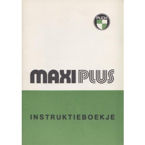 Puch Maxi Plus Instruktieboekje