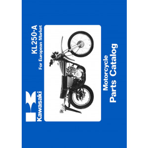 Kawasaki KL250-A Parts Catalogue