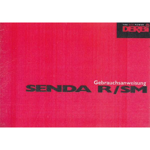 Derbi Senda R, SM, Gebrauchsanweisung