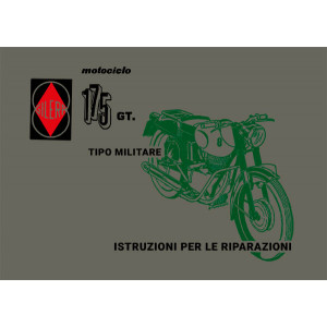 Gilera 175GT Tipo Militare Istruzioni per le riparazioni