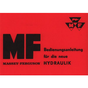 Massey-Ferguson Hydraulik Bedienungsanleitung