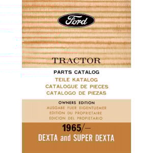 Ford Dexta und Super Dexta Ersatzteilkatalog