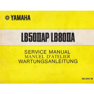 Yamaha LB50IIAP und LB80IIA Wartungsanleitung