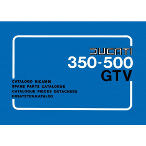 Ducati 350 und 500 GTV Ersatzteilkatalog