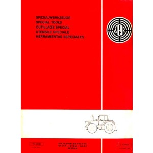 Steyr Spezialwerkzeuge für Traktoren - Ausgabe 1980