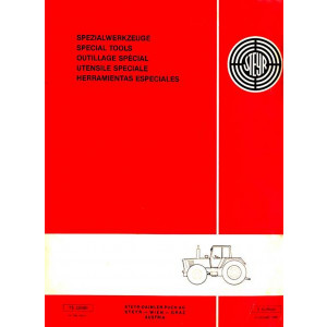 Steyr Spezialwerkzeuge für Traktoren - Ausgabe 1980