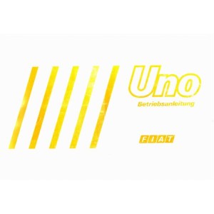 Fiat Uno Betriebsanleitung