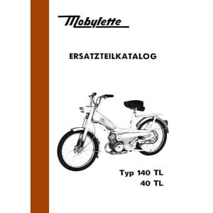 Motobecane Mobylette 40TL, 140TL Ersatzteilkatalog