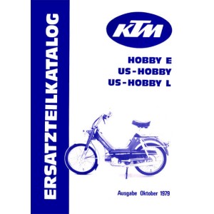 KTM Motorfahrzeugbau Hobby, US - Hobby, US - Hobby E, Ersatzteilkatalog