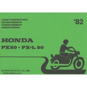 Honda PX50 PX-L50 Fahrerhandbuch