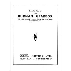 Burman Gearbox for Ariel Motorcycles Manual