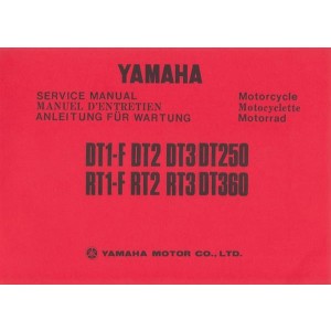 Yamaha DT 250 und DT 360 Enduro Modelle, Anleitung für Wartung