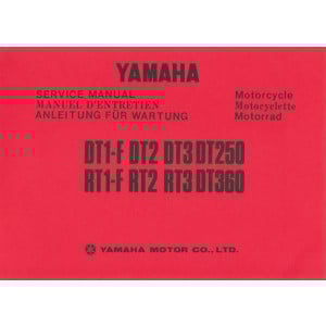 Yamaha DT 250 und DT 360 Enduro Modelle, Anleitung für Wartung