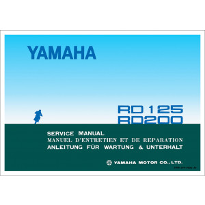 Yamaha RD125 und RD200 Reparaturanleitung