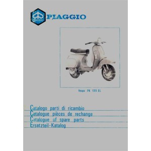 Piaggio Vespa PK125XL Ersatzteilkatalog
