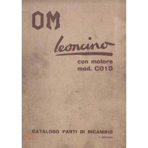 OM Leoncino mit Motor CO1D (Diesel) Catalogo parti di ricambio