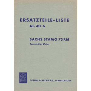 Sachs Stamo 75RM Rasenmäher-Motor Ersatzteile-Liste