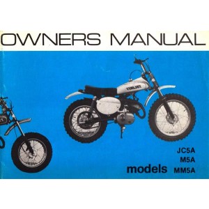Italjet JC5A, M5A, MM5A Owner's Manual