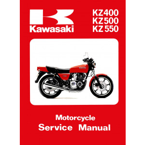 Kawasaki KZ400 KZ500 KZ550 Service Manual