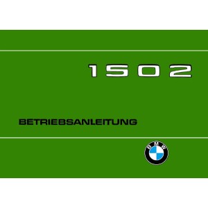 BMW 1502 Betriebsanleitung