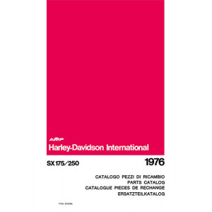 Harley-Davidson Aermacchi  SX175 SX250 Ersatzteilkatalog