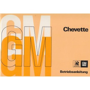 General Motors Chevette Betriebsanleitung