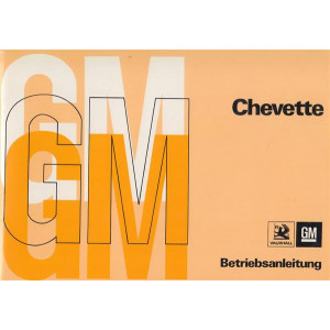 General Motors Chevette Betriebsanleitung