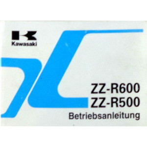 Kawasaki ZZ-R500 und ZZ-R600 Betriebsanleitung