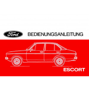 Ford Escort Betriebsanleitung