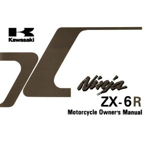 Kawasaki ZX-6R Ninja Owner's Manual