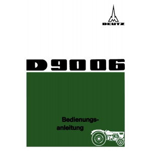 Deutz D9006 Bedienungsanleitung