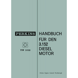 Perkins 3.152 Diesel Motor Betriebsanleitung
