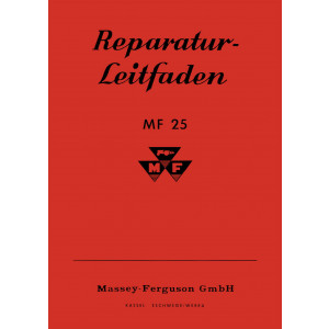 Massey-Ferguson MF25 Reparaturanleitung