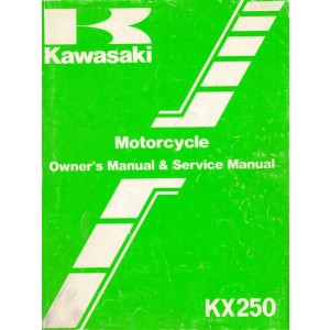Kawasaki KX250 Owner's & Service Manual