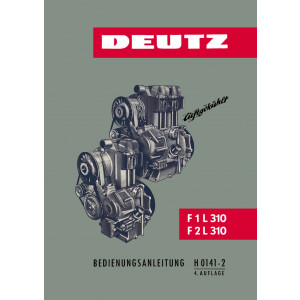 Deutz F1L310 und F2L310 Motor Betriebsanleitung