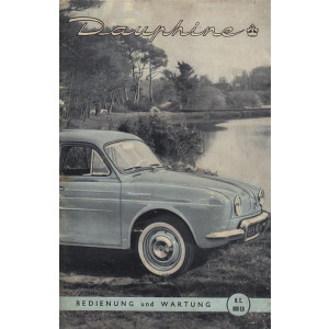 Renault Dauphine Betriebsanleitung