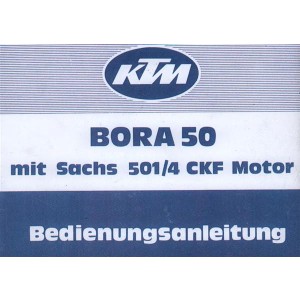 KTM Motorfahrzeugbau Bora mit Sachs-Motor 501/4 CKF, Betriebsanleitung