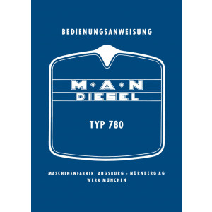 MAN 780 Diesel-LKW Bedienungsanweisung