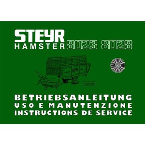 Steyr Hamster 8023 und 8028 Betriebsanleitung