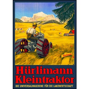 Hürlimann Kleintraktor Poster