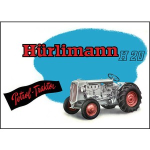 Hürlimann H20 Traktor Poster