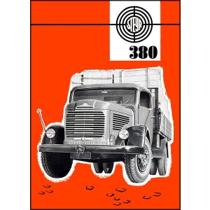 Steyr 380 Lastwagen Poster